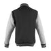 Adult Letterman - Jet Black/Heather Grey - Equipment Zone Online Store