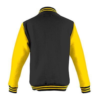 Adult Letterman - Jet Black/Sun Yellow - Equipment Zone Online Store