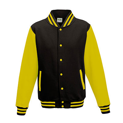 Adult Letterman - Jet Black/Sun Yellow - Equipment Zone Online Store