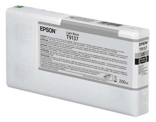 Epson UltraChrome HDX Light Black Ink Cartridge - 200ML - Equipment Zone Online Store