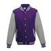 Adult Letterman - Purple/Heather Grey - Equipment Zone Online Store