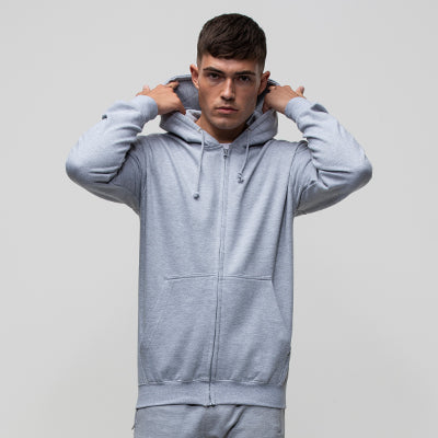 Zippered Hoodie - Charcoal - Equipment Zone Online Store